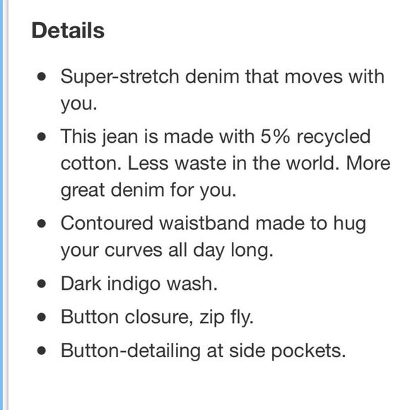 ✨HP✨HighRise Universal Legging Jeans Button Pockets ✨ - Picture 5 of 13